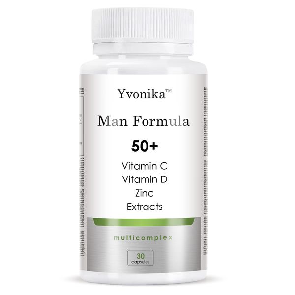 Yvonika Man Formula 50+, Мультивитамины для мужчин 50+, для взрослых 000015524 фото