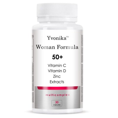 Yvonika Woman Formula 50+, Мультивітаміни для жінок 50+, для дорослих 777000023 фото