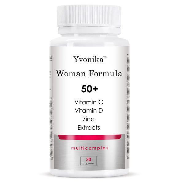 Yvonika Woman Formula 50+, Мультивітаміни для жінок 50+, для дорослих 000015526 фото